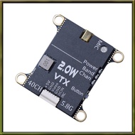 FPV Drone for RC Compatible 2W 5.8G VTX 40CH 2-6S Adjustable Power Video Transmission Unit 25/400/80
