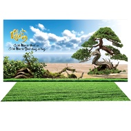 3d Glue Decal Painting, Aquarium Fish Tank Sticker Painting, Arowana Fish Tank