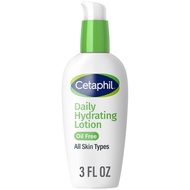 Cetaphil Daily Hydrating Lotion for Face, With Hyaluronic Acid, 3 fl oz, Lasting 24 Hour Hydration, 