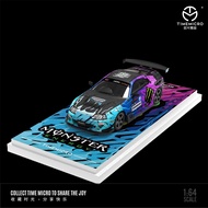 TIME MICRO 1/64 TOYOTA SUPRA A80 MONSTER LIVERY