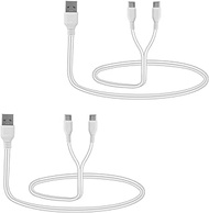 2pcs Charging Cable for Momcozy M5 M6 M9 S9 Pro & S12 Pro Hands Free Breast Pumps, 22.44 Inch Long U