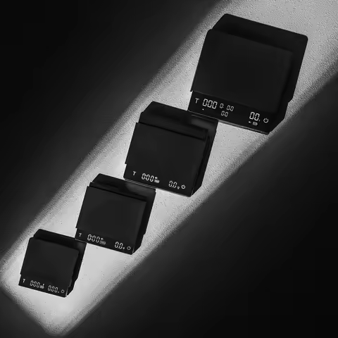 MHW-3BOMBER Cube Coffee Scale 3.0 Pro Max Digital Kitchen Coffee Scale High Precision Flow Rate Big 