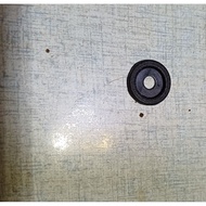 Universal helmet strap rivet mount plastic ring