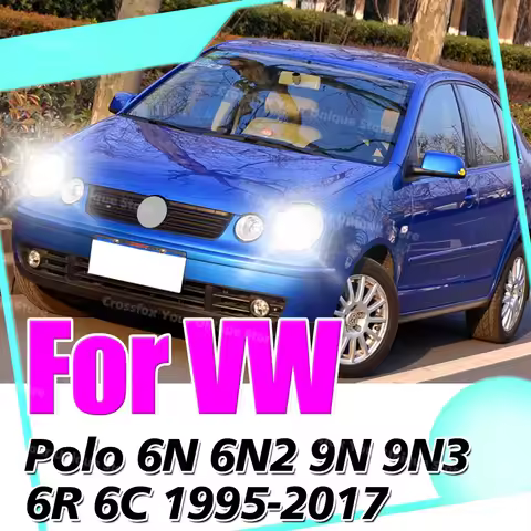 2Pcs Car LED Bulbs T10 W5W Clearance Interior Lamp For VW Volkswagen POLO 6N 6N2 9N 9N3 6R 6C 1995-2