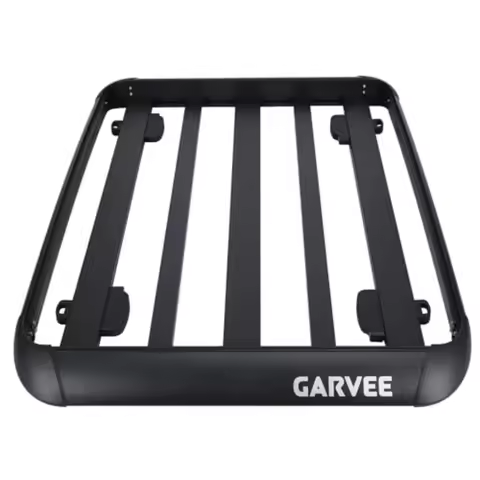 63x40 Aluminum Roof Rack Anti-Rust Lightweight Universal Roof Cargo Basket Vehicle Cargo Carrier 150