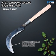 Arit candung / arit salak baja per full gratis gagang murah