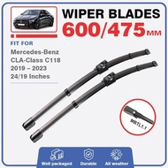 Windshield Wiper Blades For Mercedes Benz CLA Class C118 W118 2019 - 2023 Windscreen Glass Wiper Car