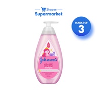 [Bundle of 3] Johnson & Johnson Active Kids Shiny Drops Shampoo (500ml)