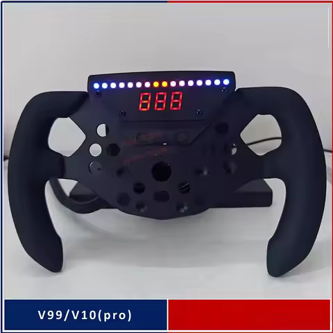 PC USB Speed Meter Light Digital LED Display Mod For PXN V10/V10 Pro/V99 Formula Steering Wheel Simr