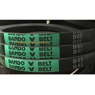 Vanbelt / fanbelt V belt Green seal bando B 63 or B63 or B-63