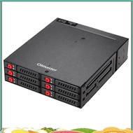 6-Bay 2.5Inch  SSD HDD Enclosure Mobile Rack/Enclosure Hard Disk Enclosure Rack Data Storage for 5.2