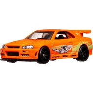 R34 Nissan Skyline Orange