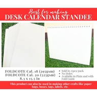 ◱ ◶ ☎ ♞Solid Foldcote #18 Foldcote #20 for Calendar Making Calendar Stand Calendar Standee