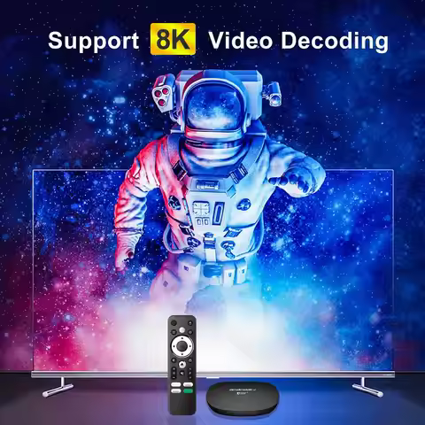 TV98 ATV Android 13.0 Smart TV Box Dual WIFI BT4.0 4K HD Set Top Box Allwinner H313 Quad Core TV Box