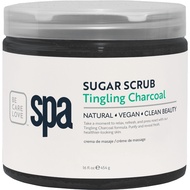 BCL SPA Sugar Scrub Invigorating & Exfoliating Tingling Charcoal 16oz