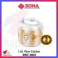 Sona 1.0L Rice Cooker - SRC 2603 SRC2603 (3 Years Warranty)