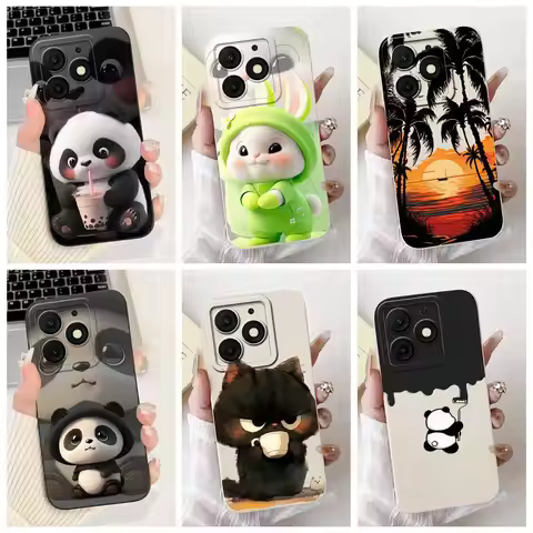 For Itel A50 Case Itel A50C Cute Fashion Cartoon Cover Soft TPU Phone Case For Itel A50C A 50 ItelA5