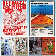 Band R-Red Hot Chili Peppers C-Chili Powder Poster Print Home Wall Decor,No Frame Canvas Painting Gi