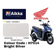 AIKKA H7014 BRIGHT SILVER ** HONDA VARIO 2K MOTORBIKE PAINT