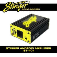 STINGER DSP PLUG & PLAY OEM ANDROID PLAYER 4 CH DSP AMPLIFIER ANDROID PLAYER