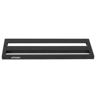 ammoon DB-2 Guitar Pedal Board Aluminum Alloy Pedalboard Set with Carrying Bag Tapes Strap