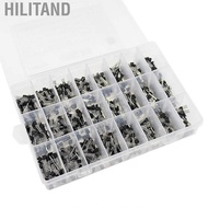 Hilitand 840Pcs/Box 24Values TO-92 Transistor Assortment Kit BC327 BC337 BC547 2N2222 3904 3906 C945