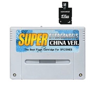 ซูเปอร์ SNES SFC 3000 ใน 1 V1 การ์ดเกมสำหรับซูเปอร์แฟมิคอม 16 บิต JPN/EU/USD วิดีโอเกมคอนโซลอุปกรณ์เ