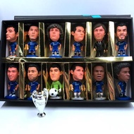 切爾西足球明星紀念品奧巴梅揚坎特斯特林手辦人偶公仔禮盒裝周邊