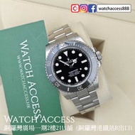 <無打磨99新><2024年保用證> 124060 黑面 盲十 Rolex Submariner (114060 126610 126610ln 116515 116518 116518ln 1165