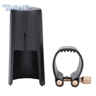 SUSANS ​Clarinet Ligature​, PU Black ​Ligature Fastener​, ​Durable Mouthpiece Cover​ ​Clarinet Mouth