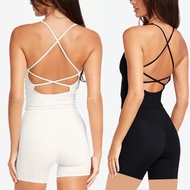 CSB NEO Yoga Clothes Beautiful Back Hollow with Chest Pad Fitness Clothes High Elastic Quick-Drying 