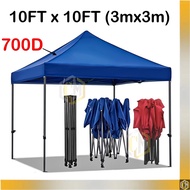 10FTx10FT (3m x3m)Canopy Foldable Tent /Khemah Kanopi