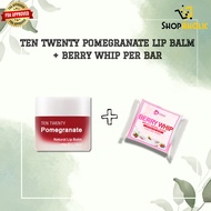 BUNDLE | TEN TWENTY POMEGRANTE LIP BALM & EVIDENC3 BERRY WHIP SOAP