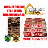 Termite Baiting Station TERMITE HERO / Sistem Umpan Anai-anai / Colony Eliminating System / 10 BOX