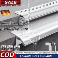 Aluminum Alloy Eaves Drip Edge - Roof Eaves Exterior Wall Waterproof Anti-Crack Anti-Sand
