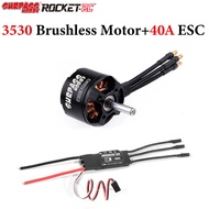 SURPASS HOBBY 3530 1100KV 1400KV 1700KV Outrunner Brushless Motor With 40A Brushless ESC UBEC For RC
