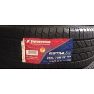 OFFER YEAR 2020 NEW TYRE 265/70R15 265 70 15 SILVERSTONE X5 Hilux tyre tire kereta tayar Wheel Rim 15 inch 4x4 Tayar