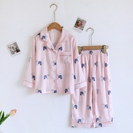 ชุดนอน Muslin Pajamas Collection Muslin Pet รุ่น Puppy Muslin (5124 5125 5126) ชุดนอนผู้หญิง ชุดนอนแ