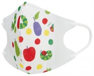 非常飢餓的毛毛蟲18名兒童立體口罩10件