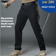 Eaglade Tactical Cargo Pants Men In Black IX9