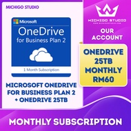 ☁️ OneDrive for business (Plan 2) + OneDrive 25TB - Genuine Account