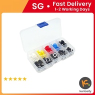Push Button 12mm Kit 25pcs