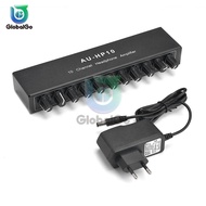 NJM4556A Multi-Channels Audio Distributor DC12-24V Stereo Headphone Amplifier 1 Input 10 Outputs Hea