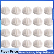 20 Pcs Grid Cube Connector Abs Connectors For Wire Cube Storage Shelving (White)