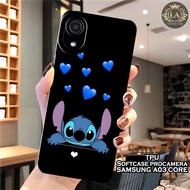 HP Latest Samsung A03 Core Phone Softcase - Fashion Stitch Case - Samsung A03 Core Case - Pro Camera