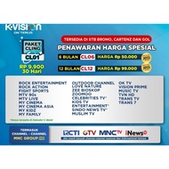 K VISION Paket CLING 1Tahun/360 Hari MNC GROUP K-VISION CL12