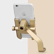motorcycle phone holder. metal phone motorcycle holder