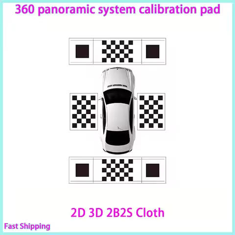 360 Panoramic System Calibration Pad 2D 3D 360 Four Dimensional Cloth Assist in the Calibration Debu