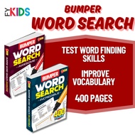 FYKIDS - BUMPER WORD SEARCH RED - Word Search - Word Book - English Book - Soduku