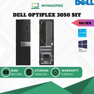 PC i3 Dell Optiplex 3050 SFF Intel Core (6th Gen) / 8GB RAM / 256GB SSD / Win 8 Pro (Refurbished PC)